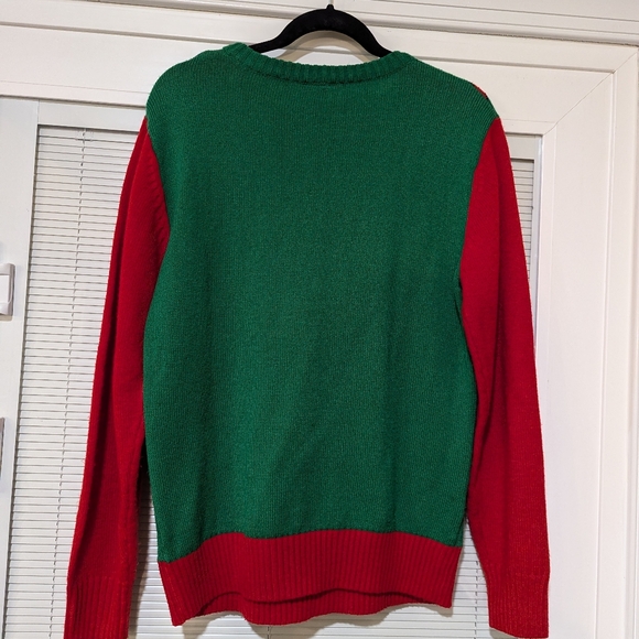 Men's Large Christmas Sweater Star Wars - Picture 3 of 4